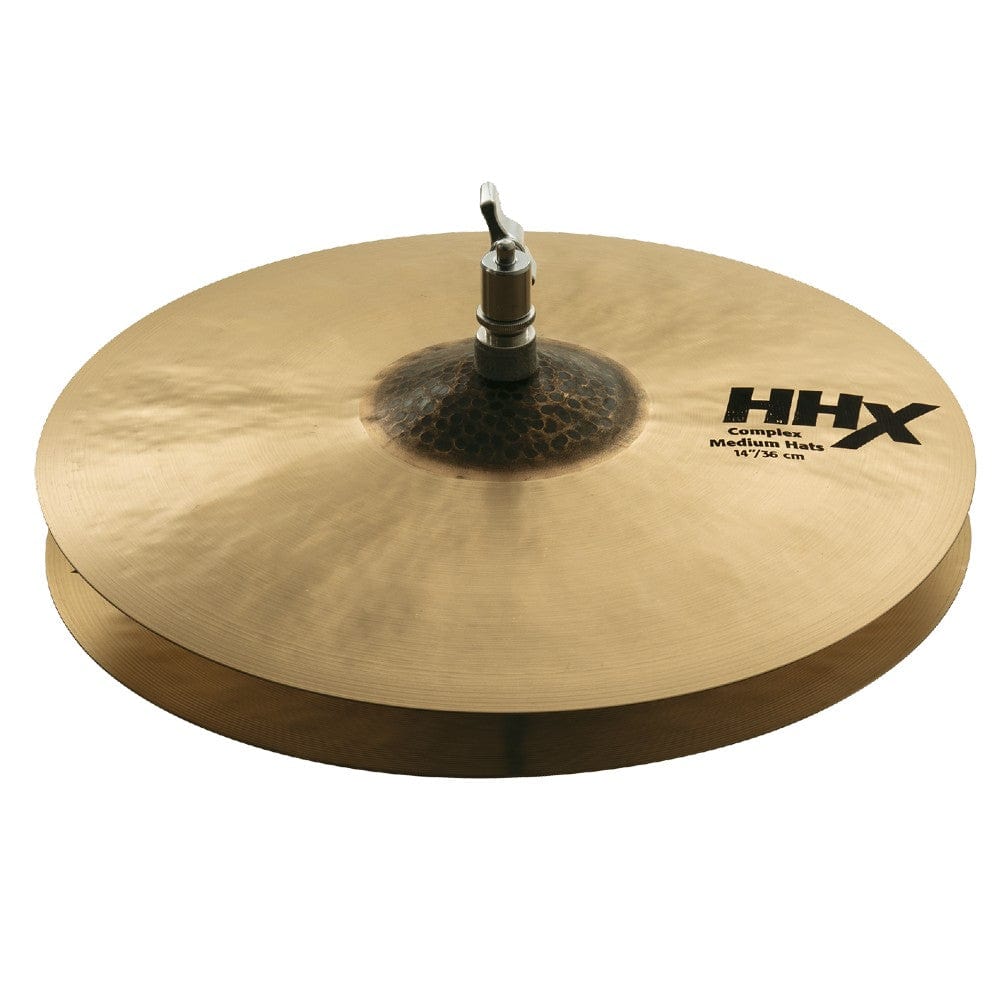 sabian hi hat cymbals sabian 11402xcn 14" hhx complex medium hi hat cymbals