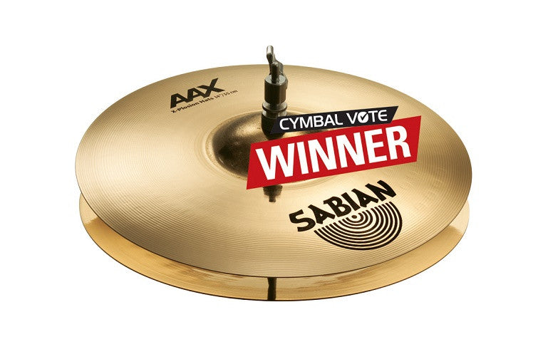 Sabian Hi Hat Cymbals Sabian 14inch AAXPLOSION HI Hats - 14inch Bright