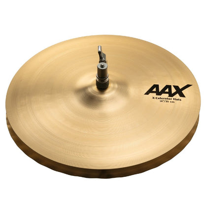 sabian hi hat cymbals sabian 21402xl 14" aax x-celerator hi hats cymbal