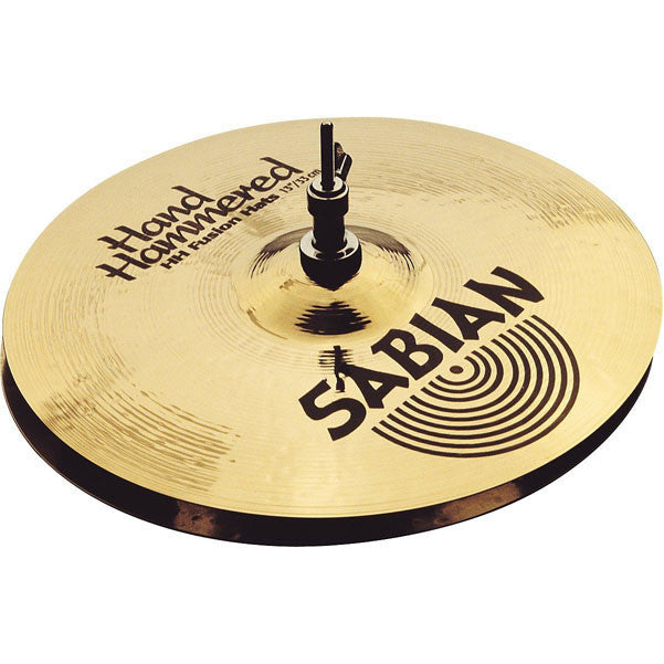 sabian hi hat cymbals sabian hand hammered fusion hi-hat cymbals 13 inches