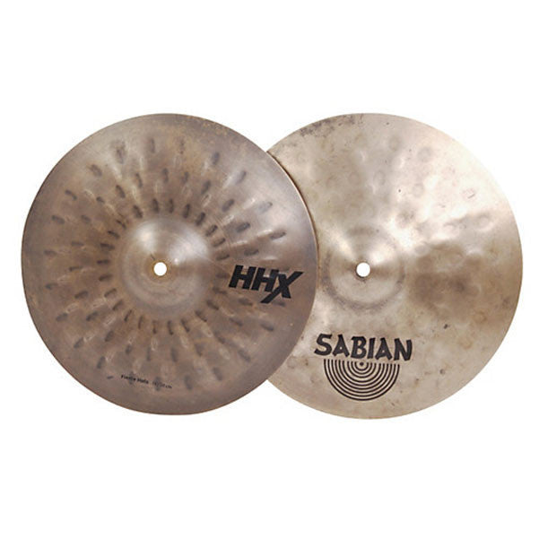 sabian hi hat cymbals sabian hhx fierce hi-hats 13 inch