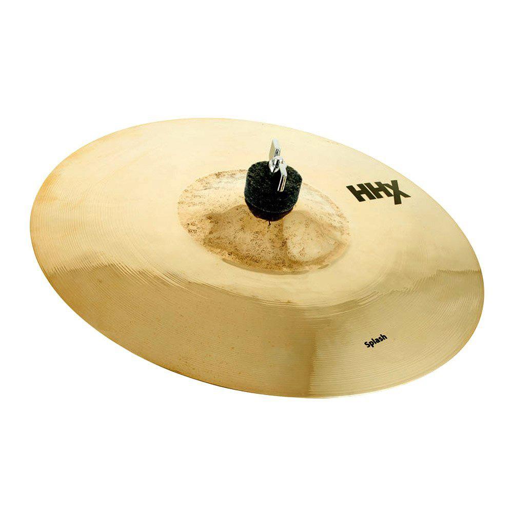 sabian splash cymbals sabian 11005xb 10-inch hhx splash cymbal - brilliant finish