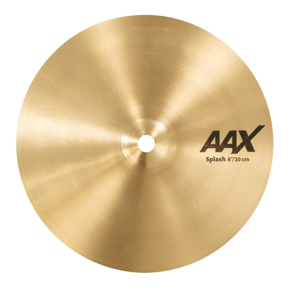 sabian splash cymbals sabian 20805x 8" aax splash cymbal