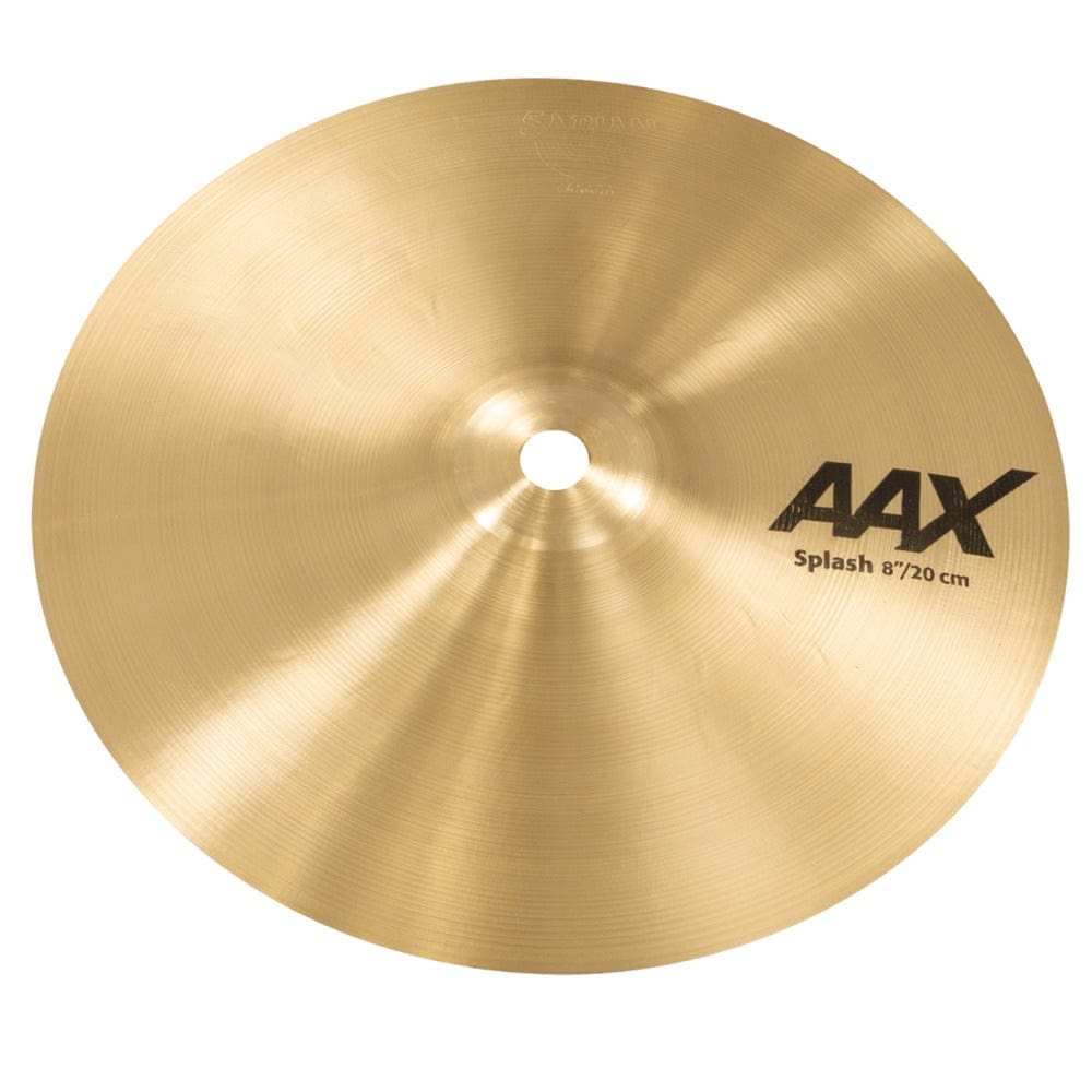sabian splash cymbals sabian 20805x 8" aax splash cymbal