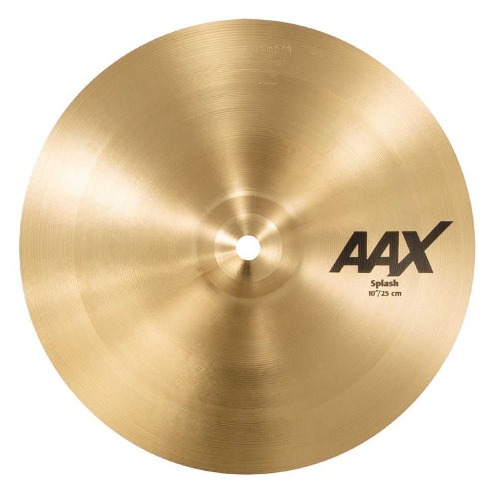 sabian splash cymbals sabian 21005x 10" aax splash cymbal