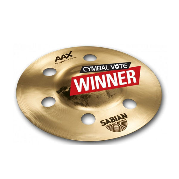 sabian splash cymbals sabian aax air 8inch splash cymbal