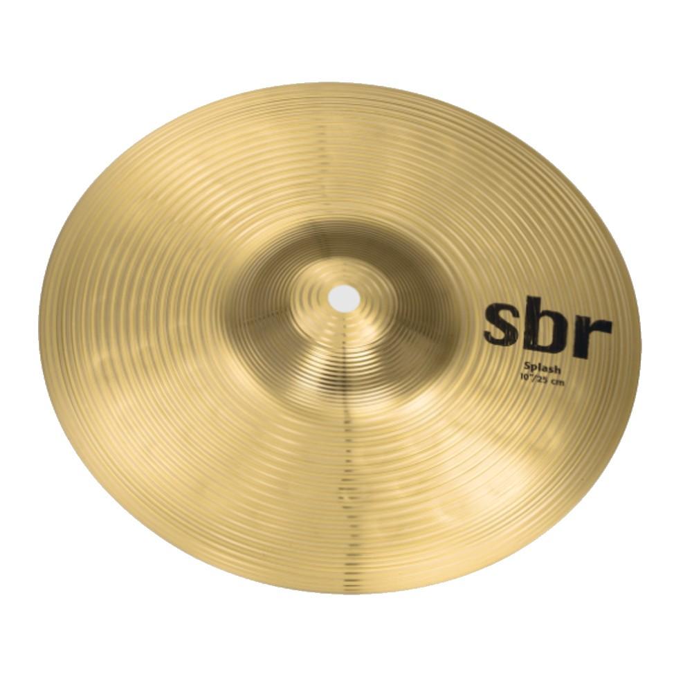 sabian splash cymbals sabian sbr 10" splash cymbal