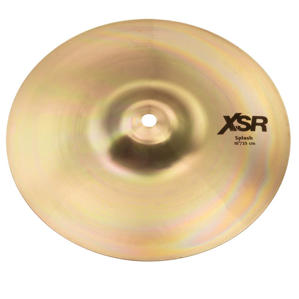 sabian splash cymbals sabian xsr1005b 10" xsr splash cymbal