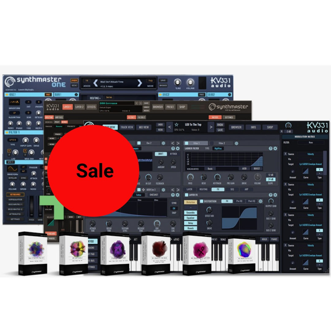 KV331 Audio SynthMaster Producer Bundle
