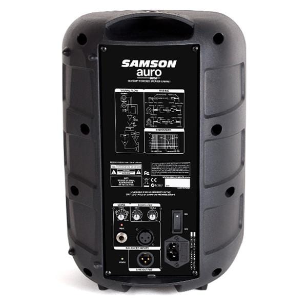 Samson Active PA Speakers Samson Auro D208 Active PA Speaker