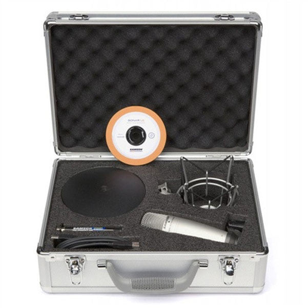 Samson Condenser Microphones Samson C01UPK Condenser Microphone - Recording/Podcasting Kit