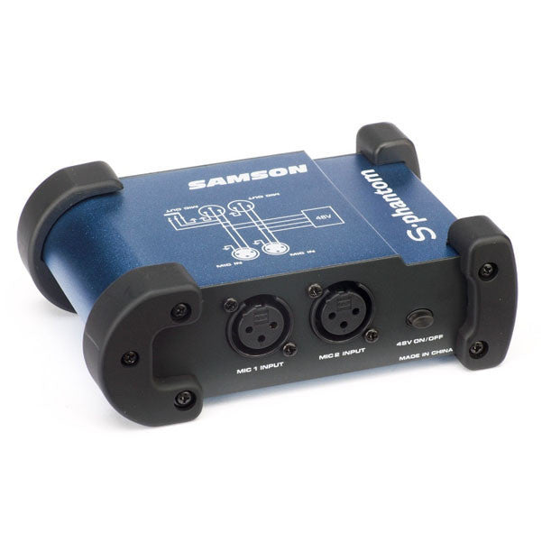 Samson D I Boxes Samson S Phantom 48 Volt Phantom Power Supply