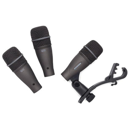 samson drumkit microphones samson dk703 3-piece drumkit microphone set