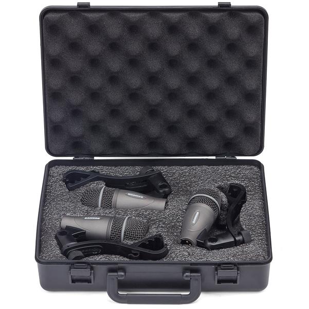 samson drumkit microphones samson dk703 3-piece drumkit microphone set