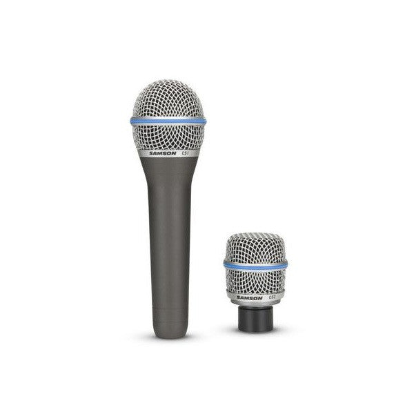 Samson Dynamic Microphones Samson CS Series Handheld Microphone with CS1 Vocal and CS2 Instrument Capsules
