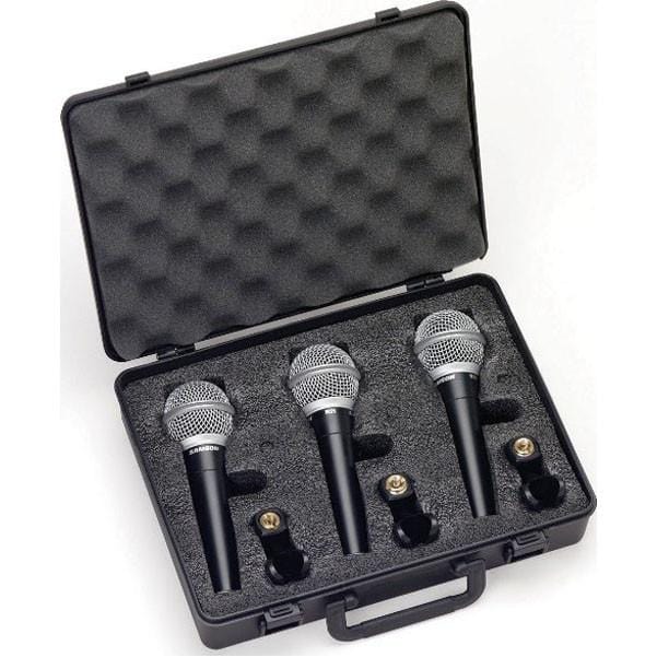 samson dynamic microphones samson r21 cardiod dynamic mic 3-pack