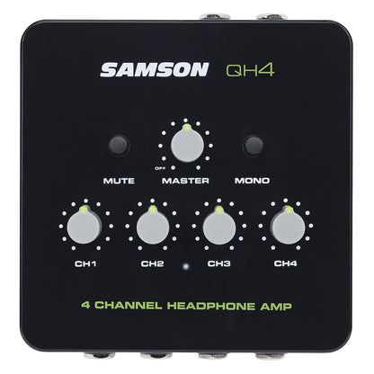 Samson Headphone Amplifiers Samson QH4 4-Channel Headphone Amplifier