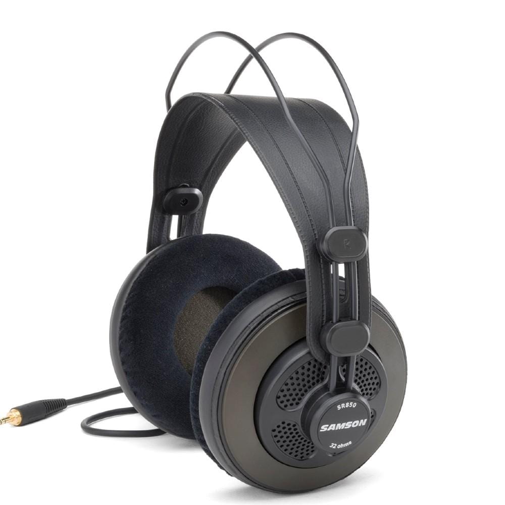 samson headphones samson sr 850c semi open back studio headphones