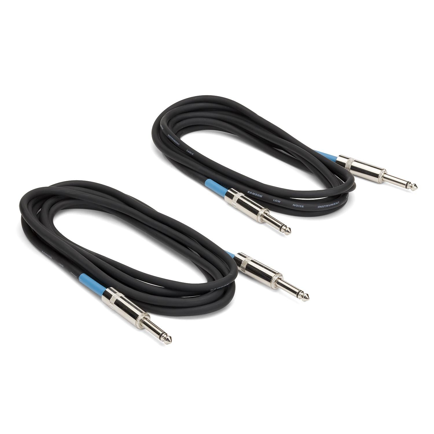 Samson Instrument Cables Samson IC10 Instrument Cables 2-Pack 3 Metres