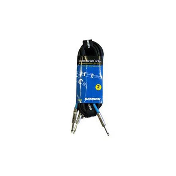 samson instrument cables samson ic3 instrument cable - 2 pack 1 metre