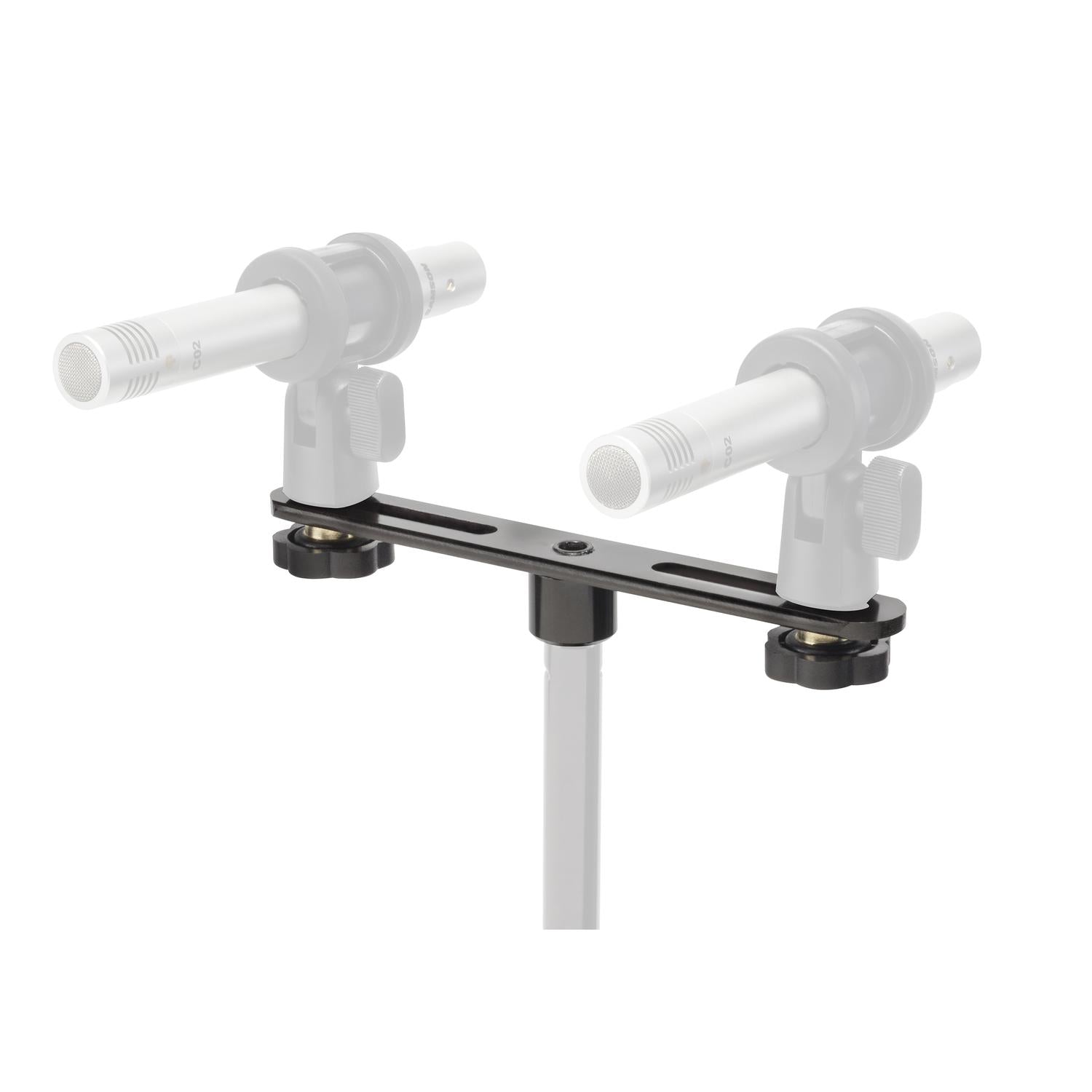 Samson Microphone Clips and Adapters Samson DMA2 Dual Microphone Adapter- Black