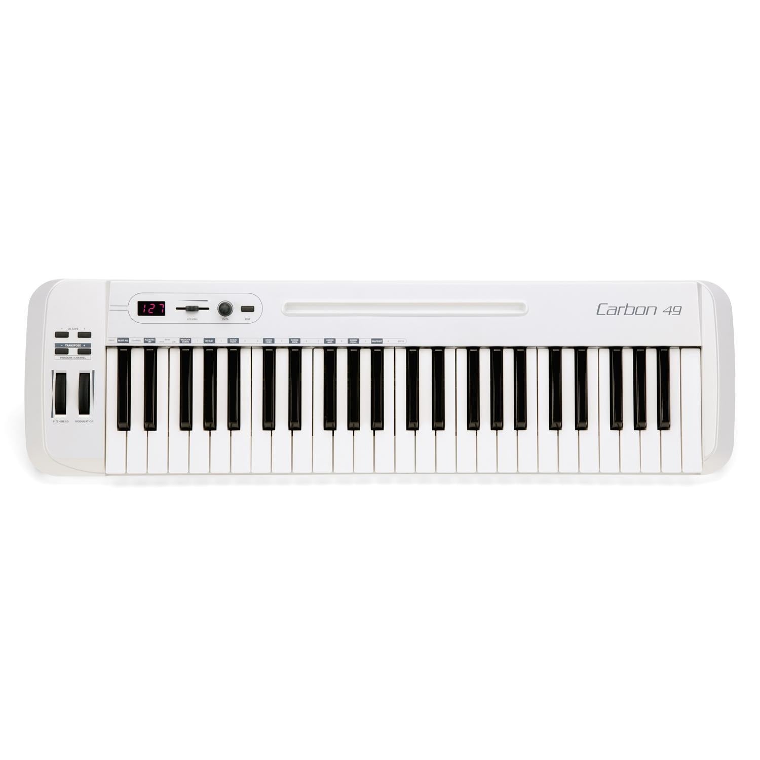 Samson Midi Keyboards Samson Carbon 49 USB Midi Keyboard