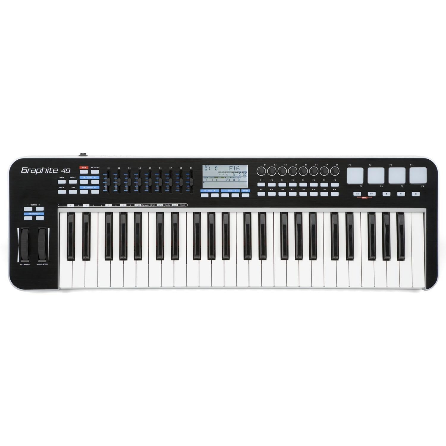 Samson Midi Keyboards Samson GRAPHITE 49 USB Midi Keyboard