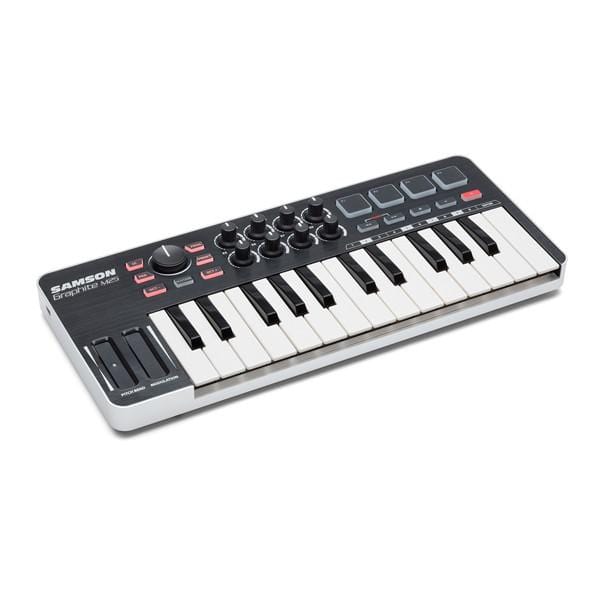 Samson Midi Keyboards Samson Graphite M25 Mini USB MIDI Keyboard Controller