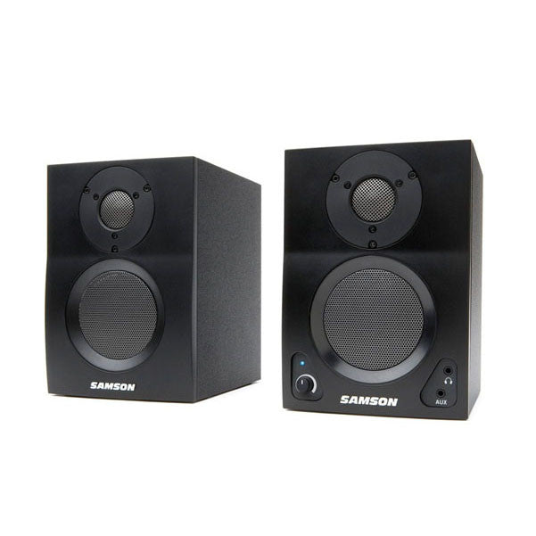 samson monitor speakers samson mediaone bt3 active studio monitors with bluetooth - pair