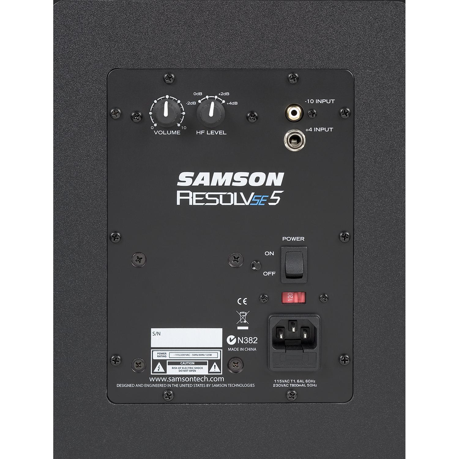 Samson Monitor Speakers Samson Resolv SE5 2-Way Active Studio Reference Monitor - Single