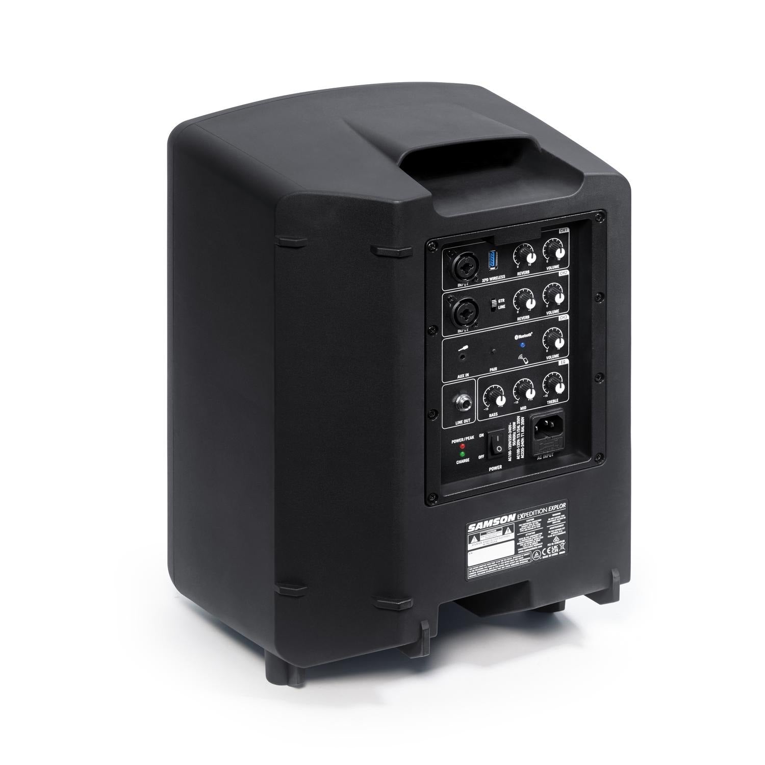 Samson Pa Systems Samson Expedition Explor Rechargeable Portable PA System