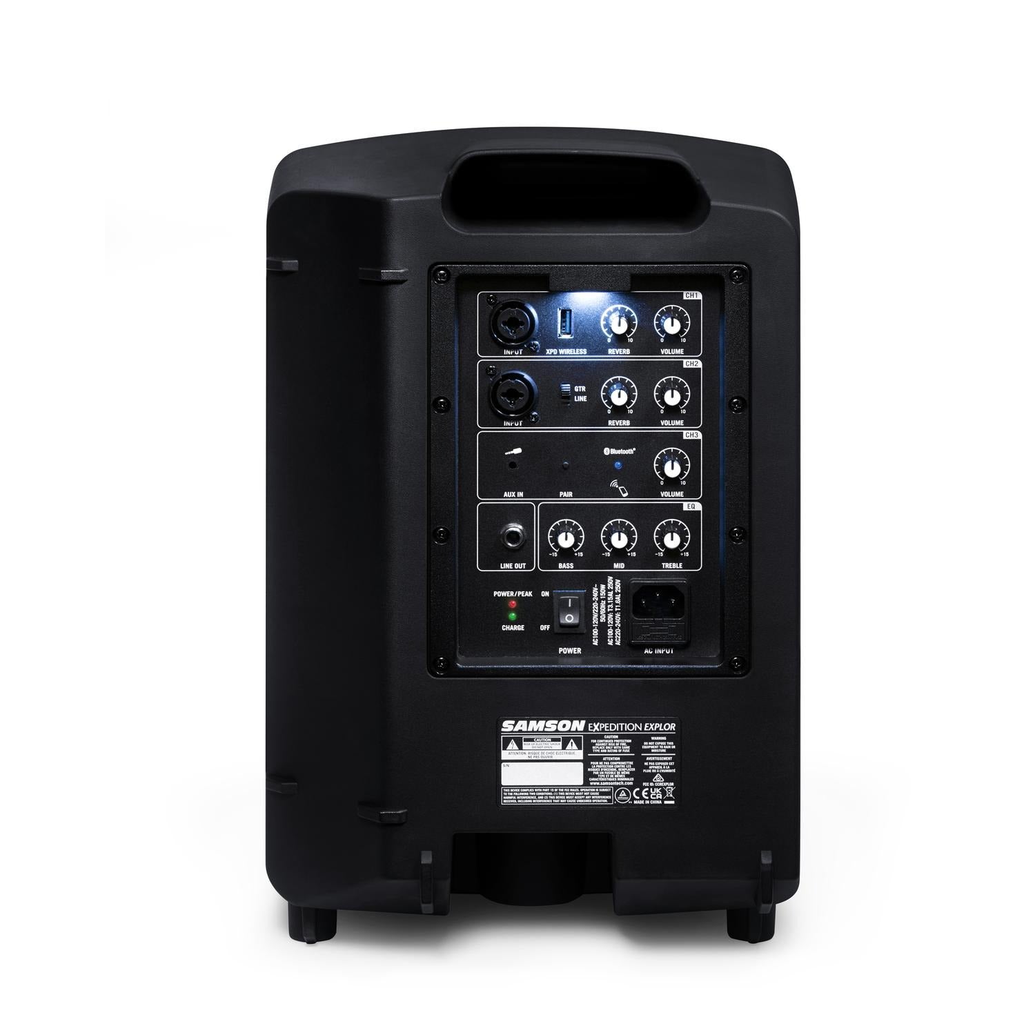 Samson Pa Systems Samson Expedition Explor Rechargeable Portable PA System