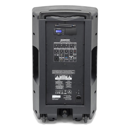Samson Portable Pa Systems Samson Expedition XP312w Rechargeable Portable PA With Handheld Wireless System & Bluetooth