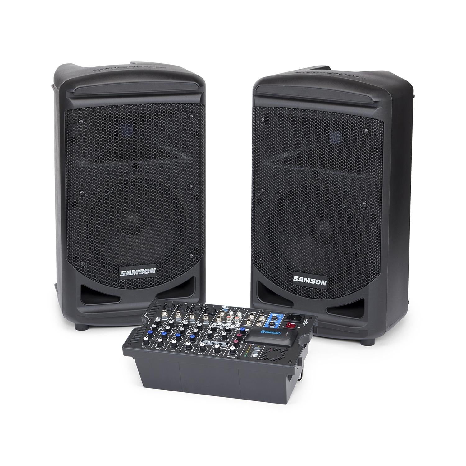 Samson Portable Pa Systems Samson Expedition XP800 Portable PA with Bluetooth