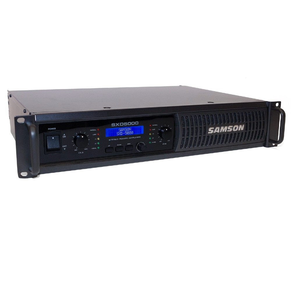 samson power amplifiers samson sxd5000 power amplifier with dsp