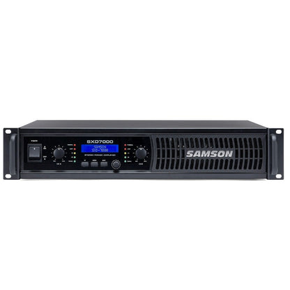 samson power amplifiers samson sxd7000 power amplifier with dsp