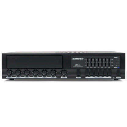 samson power amplifiers samson zm125 zone mixer / amplifier