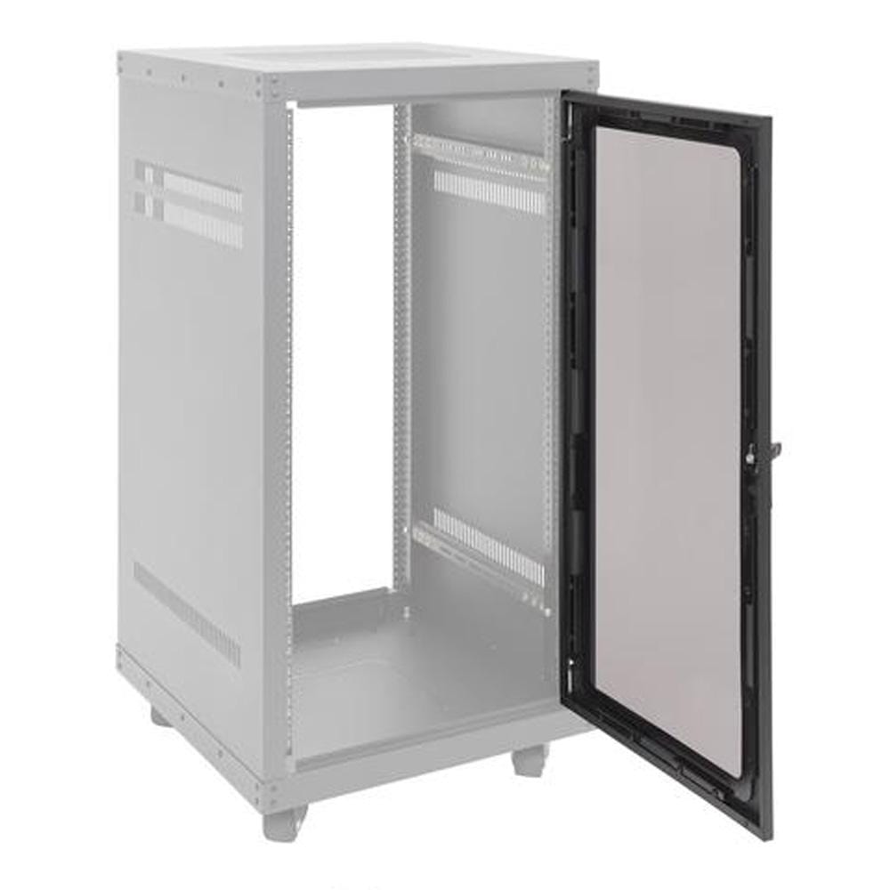 Samson Racks And Stands 8 Space SRK Pro Plexi Commercial Grade Steel Rack Doors with Transparent Windows