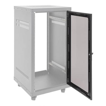 Samson Racks And Stands 8 Space SRK Pro Plexi Commercial Grade Steel Rack Doors with Transparent Windows