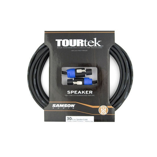 samson speaker cables samson tourtek tss30 speakon speaker cable