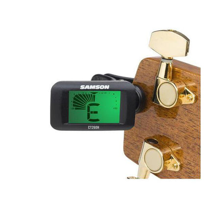 samson tuners samson ct260h clip-on chromatic tuner