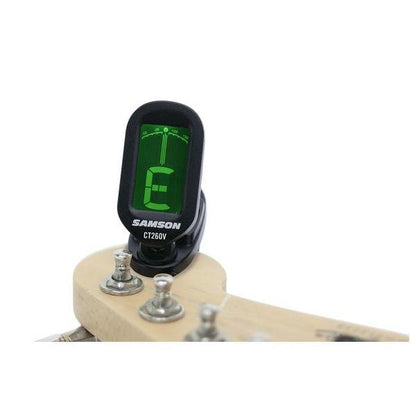 samson tuners samson ct260v clip-on chromatic tuner