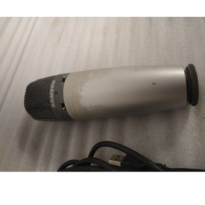 samson usb microphones samson c03u multi-pattern usb microphone - open box b stock 