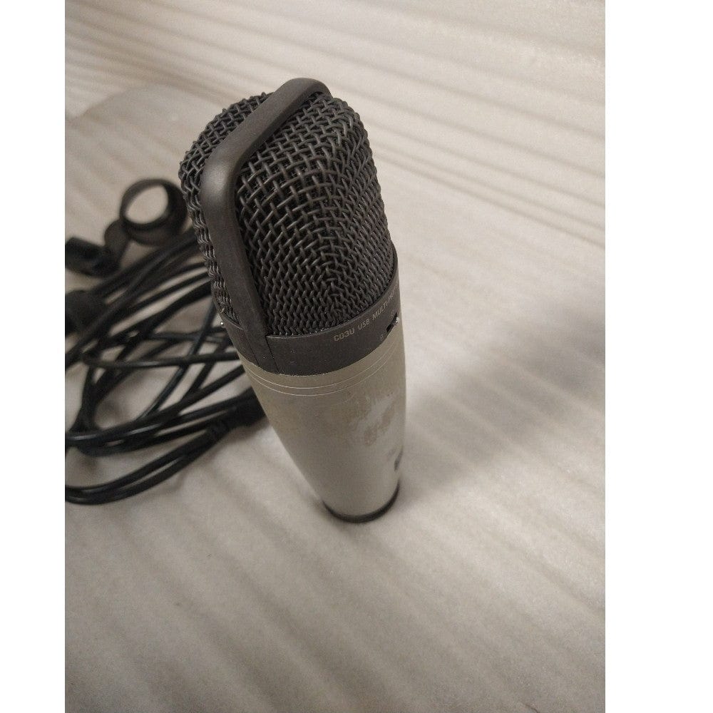 samson usb microphones samson c03u multi-pattern usb microphone - open box b stock 