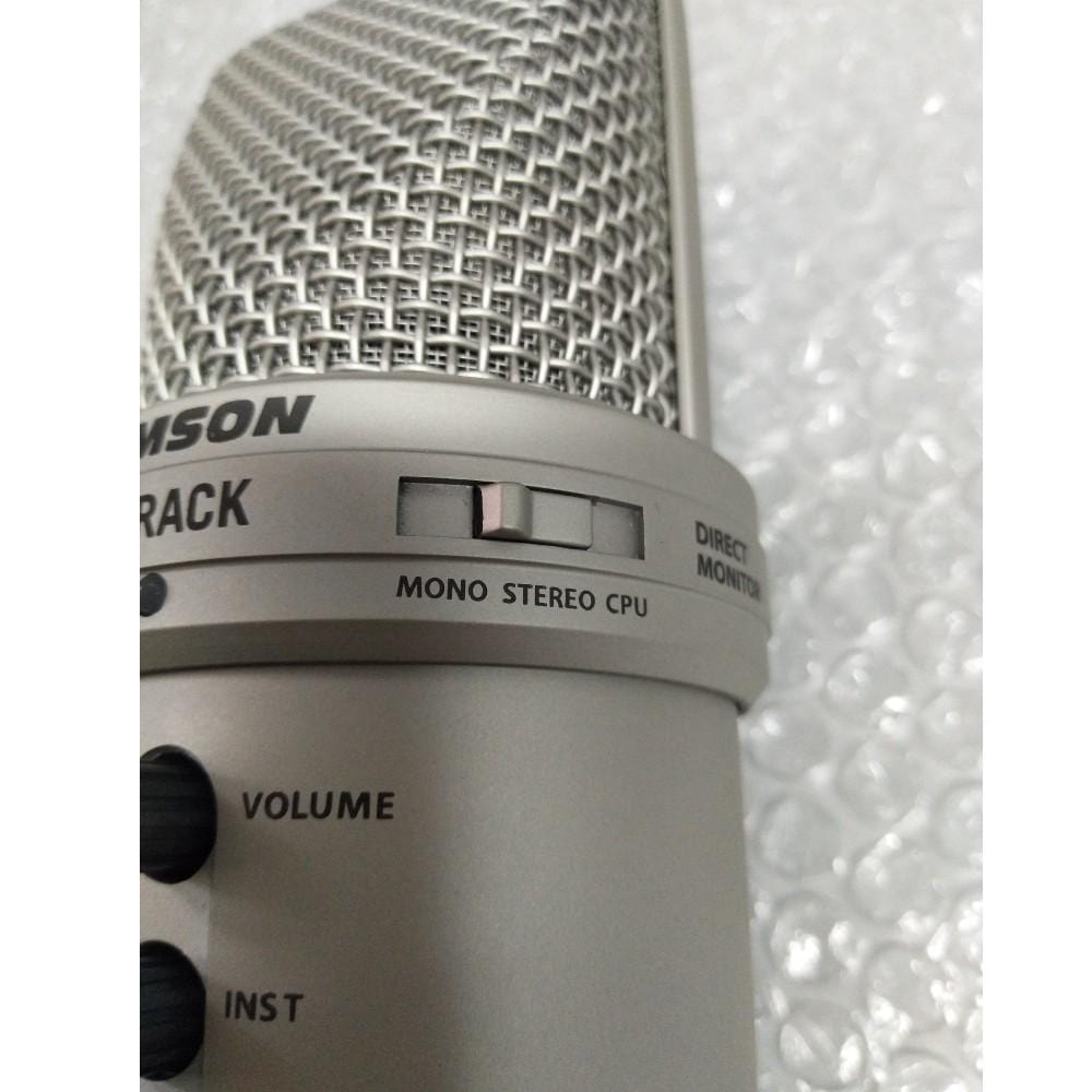 samson usb microphones samson g-track - usb condenser microphone - open box b stock