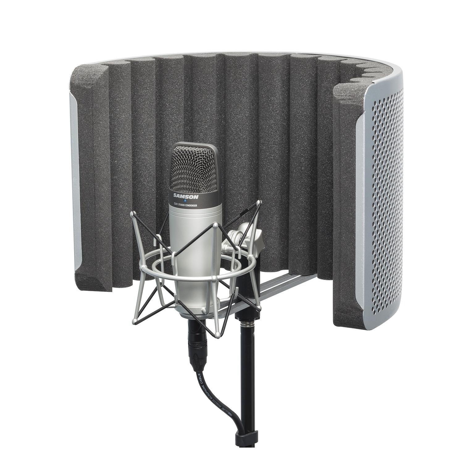 Samson Vocal Booths Samson RC10 Portable Microphone Reflection Filter