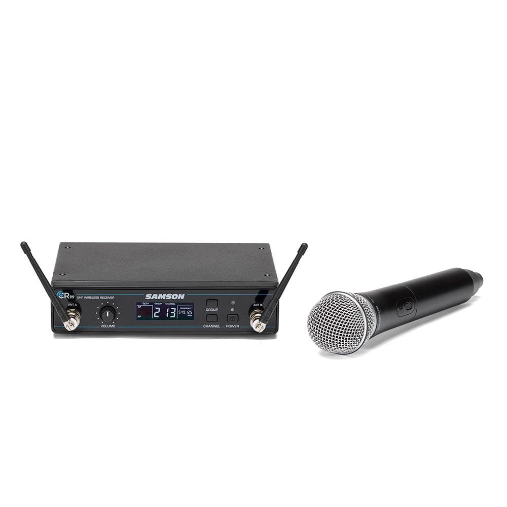 samson wireless systems channel q8f samson cr99 handheld wireless system with q8 #title_channel-q8f