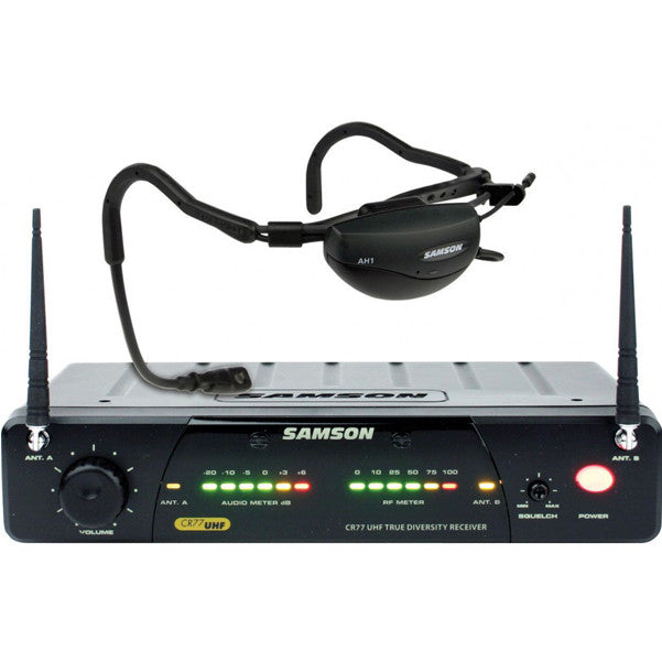 samson wireless systems samson airline 77 aerobics system ah1/qv10e/cr77 wireless system