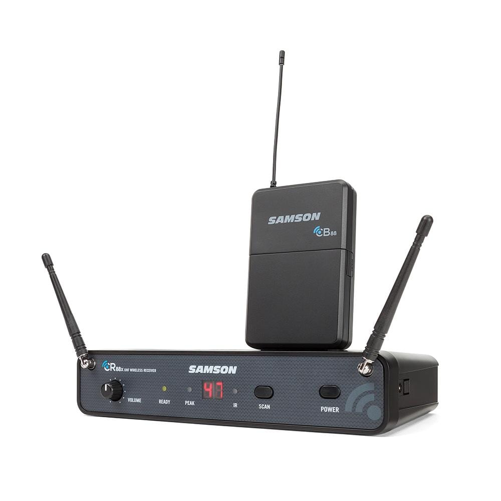 samson wireless systems samson cr88x headset wireless system with hs5