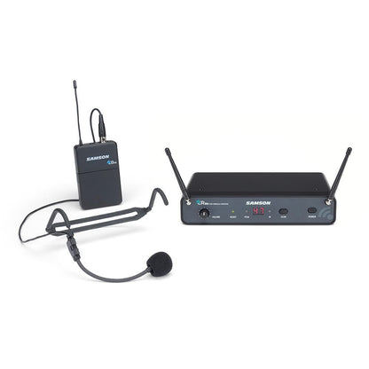 samson wireless systems samson cr88x headset wireless system with hs5